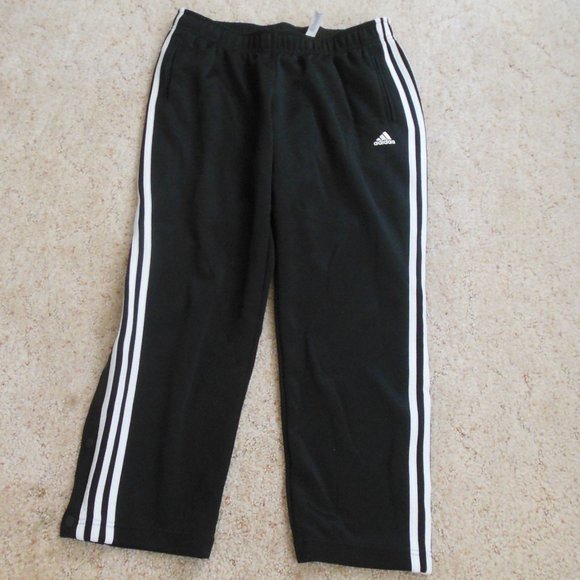 SOLD…Adidas Black Tear Away Warm Up Pants - Picture 1 of 4
